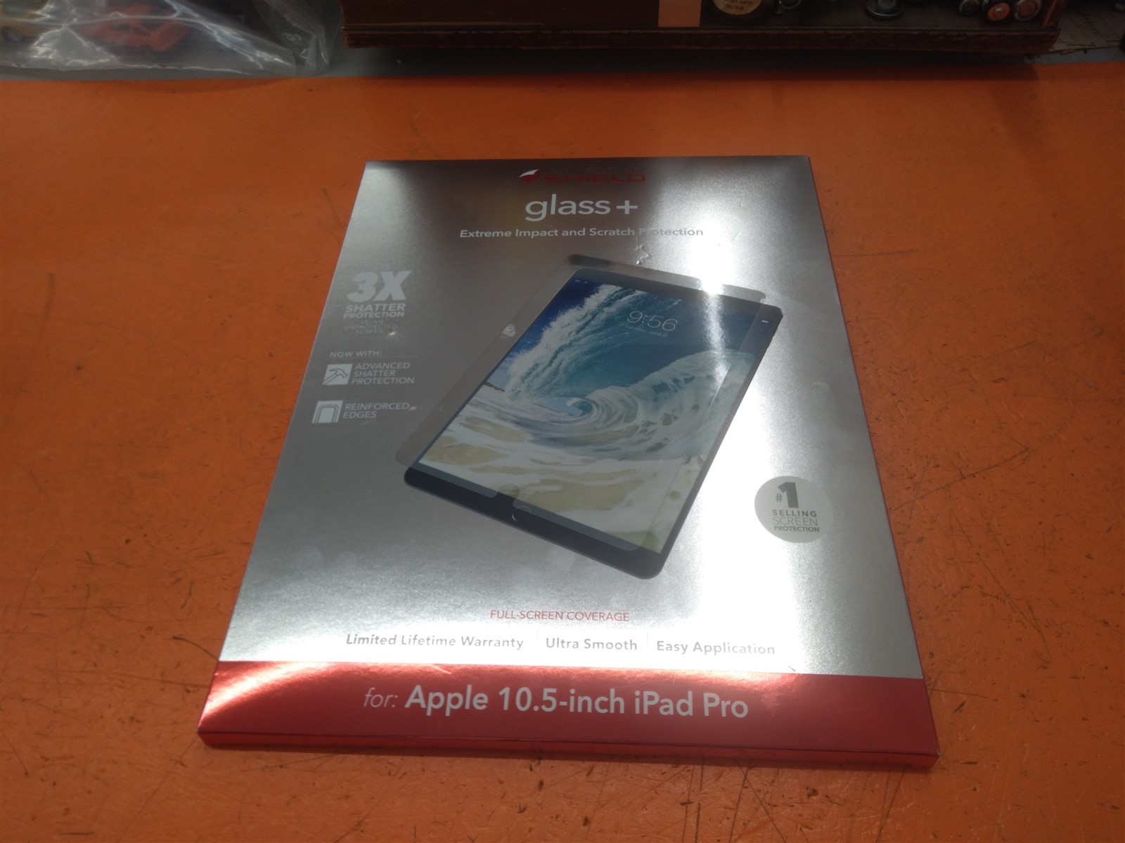 ⭐️⭐️⭐️⭐️⭐️ Invisible Shield Glass+ Apple iPad Pro 10.5 Inch Screen Protector