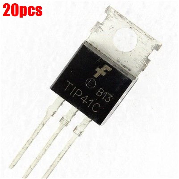 20Pcs Transistor 6A 100V Npn TIP41C TIP41 Power Ic New eb