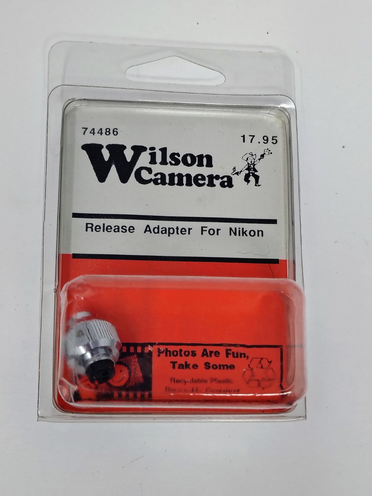 NOS Vintage  Cable Release Adapter for Nikon Camera