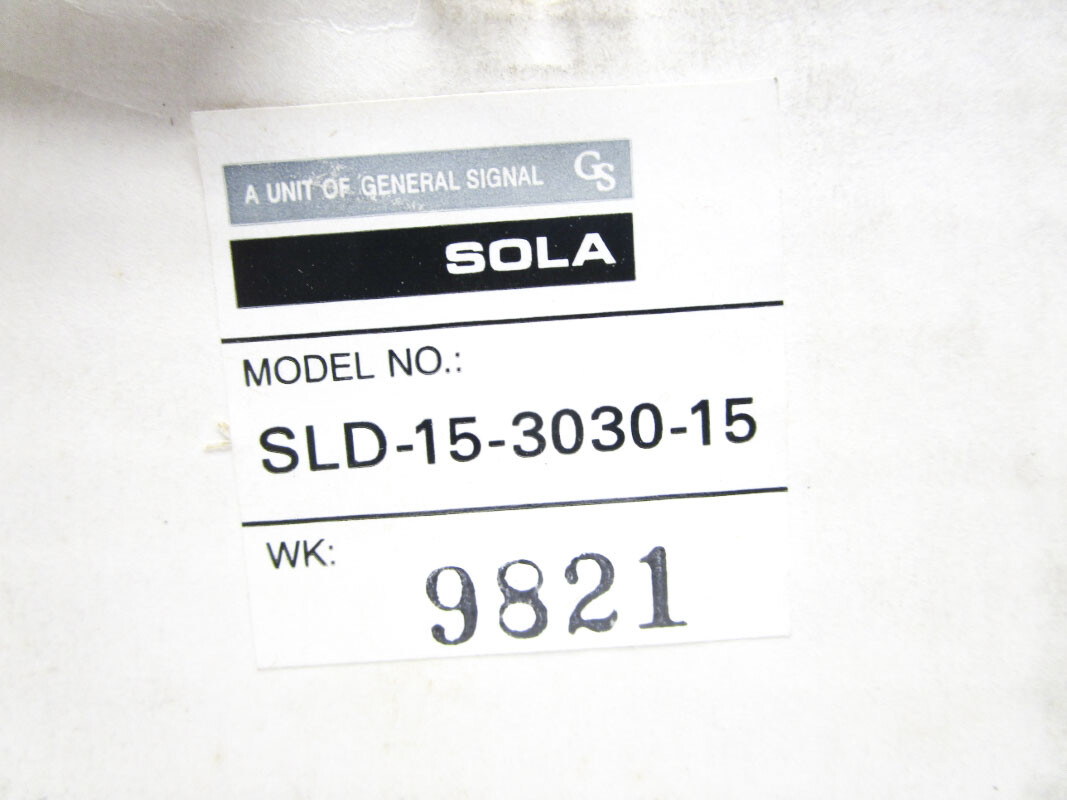 SOLA SLD-15-3030-15 NSMP