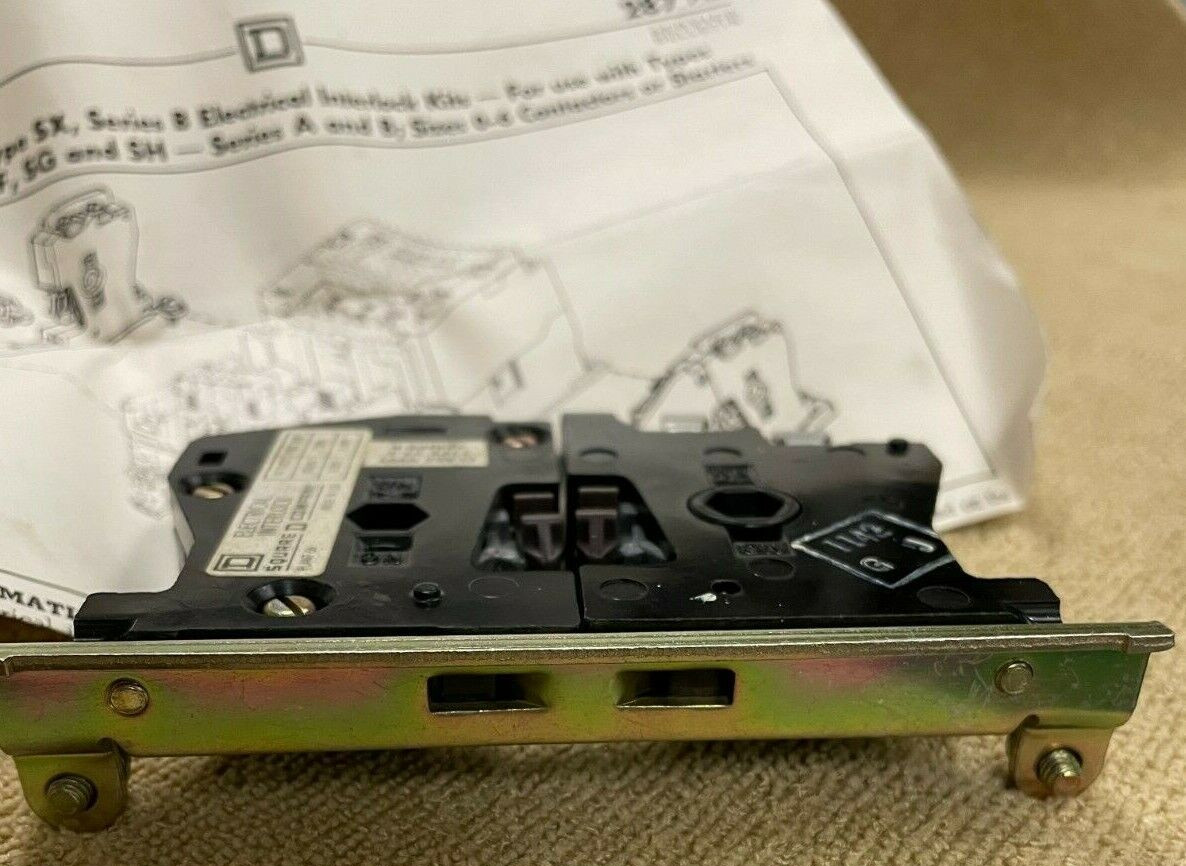 Square D Class 9999 Type SX 8 Series B Electrical Interlock
