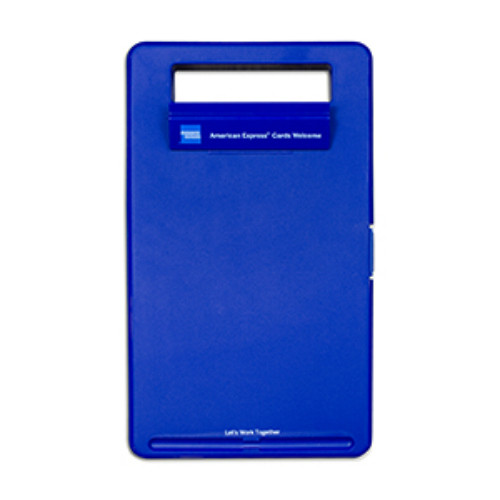 New American Express Mobile Workstation Clipboard Blue Amex Xmas Hot Wow