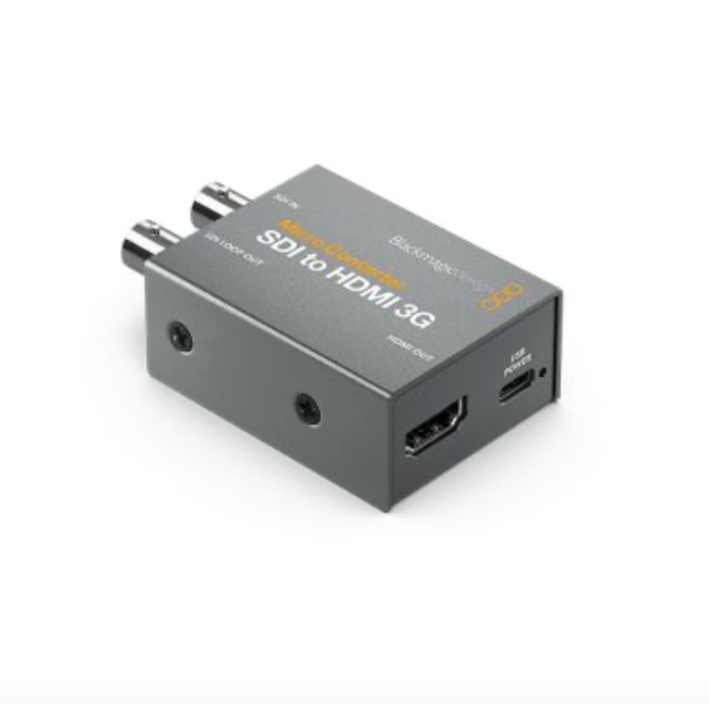 Blackmagic Micro Converter SDI to HDMI 3G | LUT Support | Portable