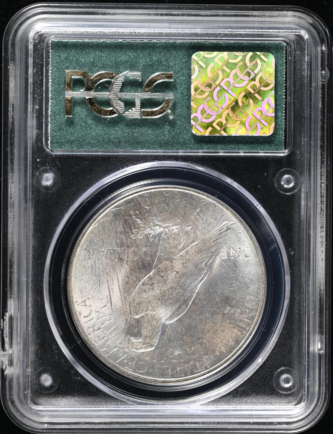 1927 D Peace Silver Dollar PCGS MS-63 CAC