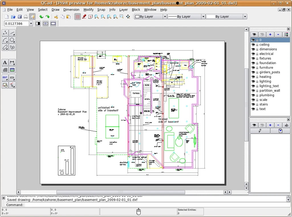 New Libre Cad 2D - Computer Aided Design CAD Software Package for Windows 2026
