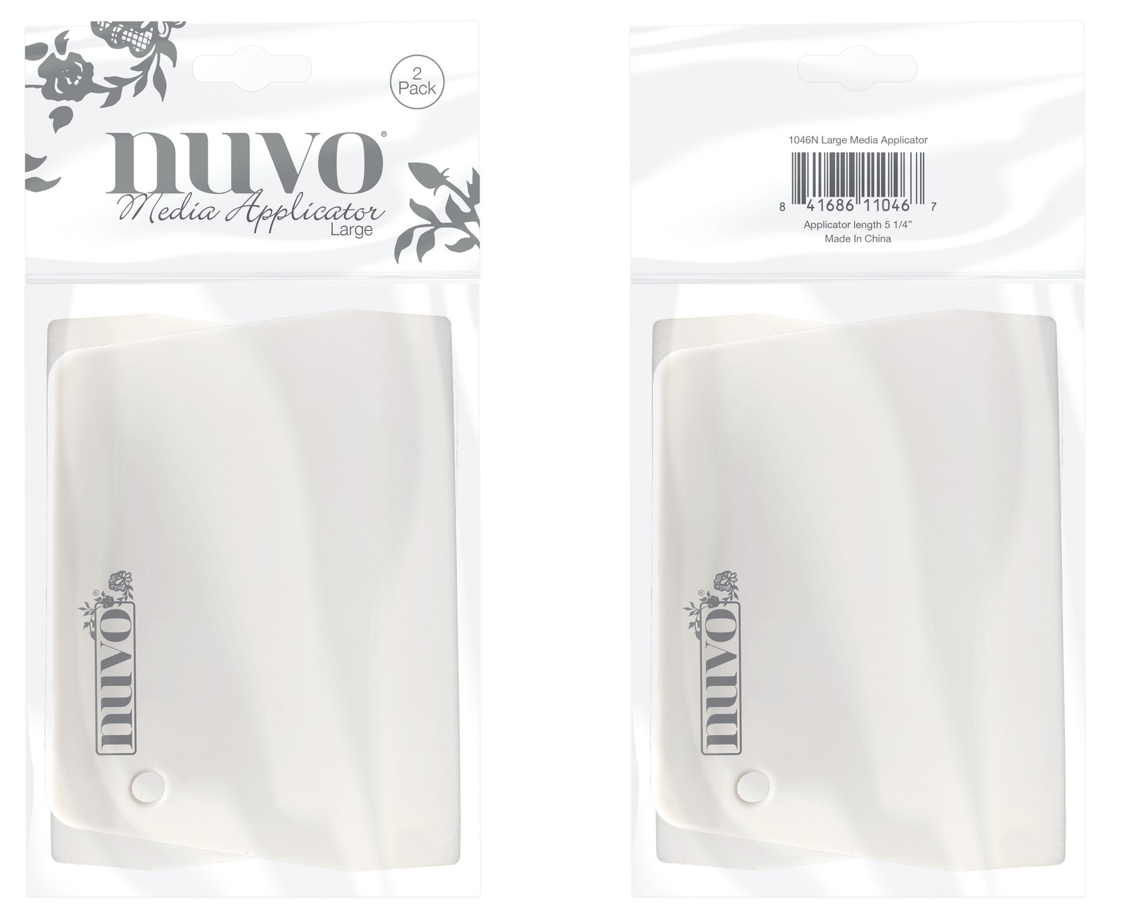 Nuvo Media Applicator Large-Twin Pack