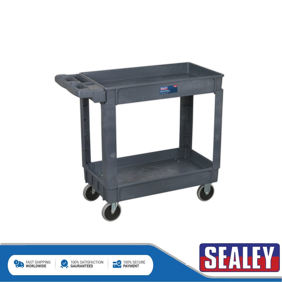 Sealey Composite Heavy-Duty Trolley 2-Level CX202