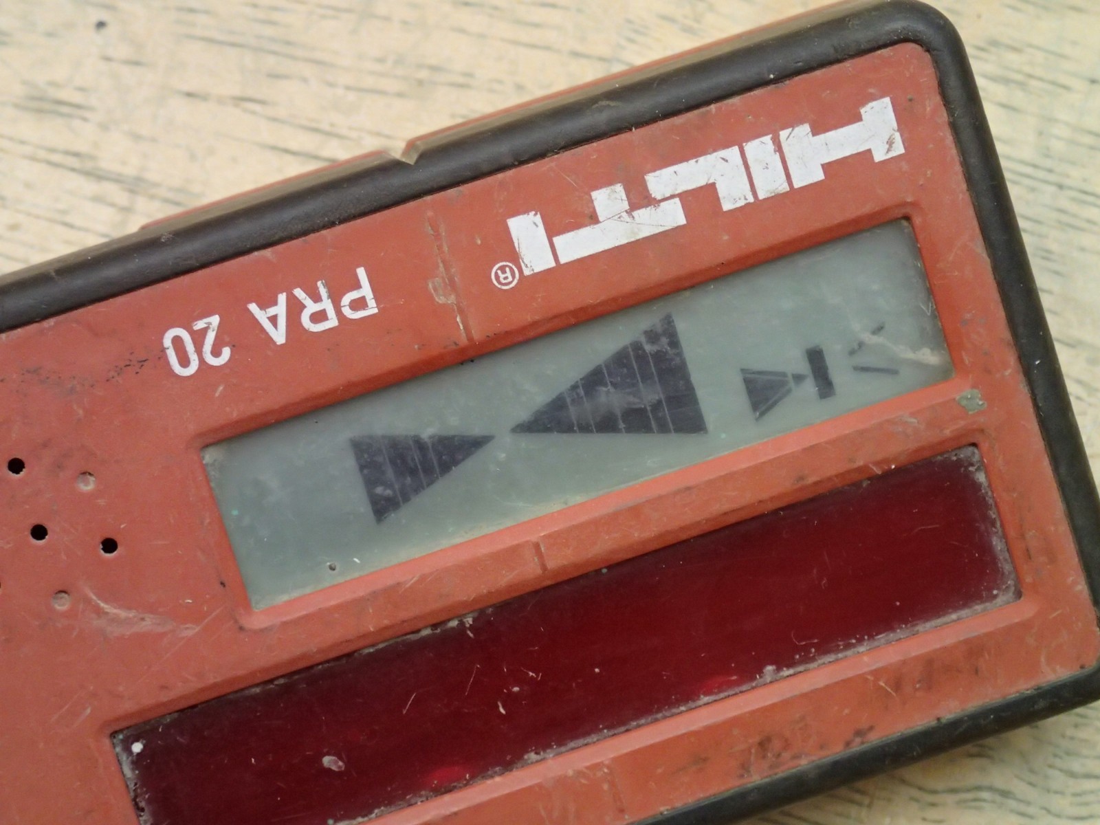 Hilti PRA 20 Receiver Bid on 2 Rough Not Working Projects