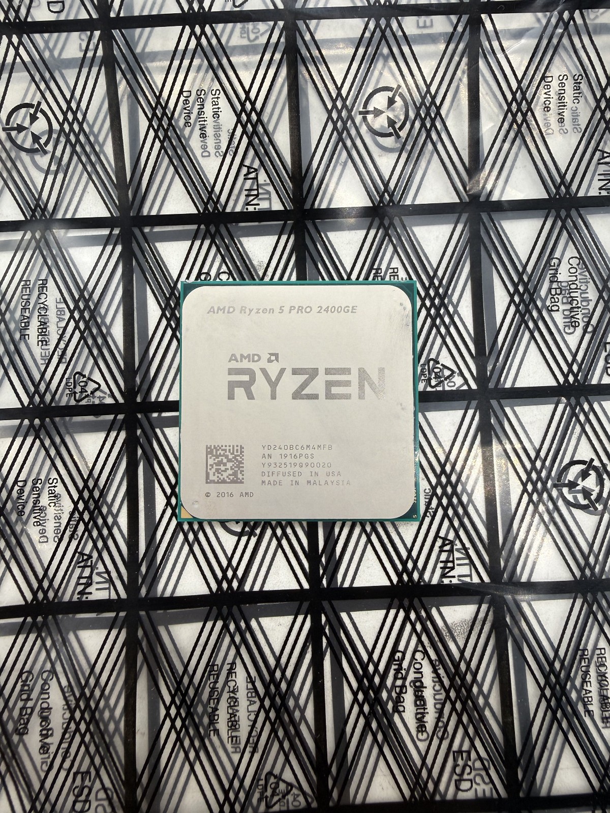 AMD RYZEN 5 PRO 2400GE 4 CORE 3.2GHZ AM4 SOCKET