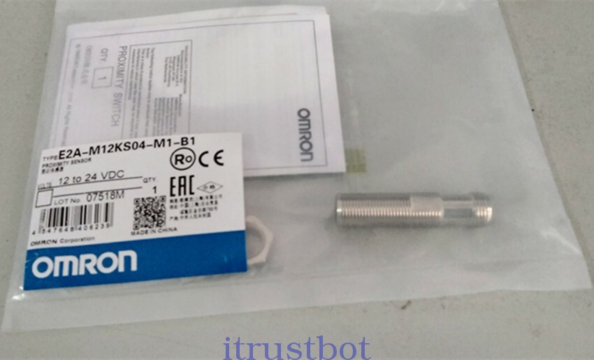 1PC New Omron E2A-M12KS04-M1-B1 Proximity Switch Sensor E2AM12KS04M1B1