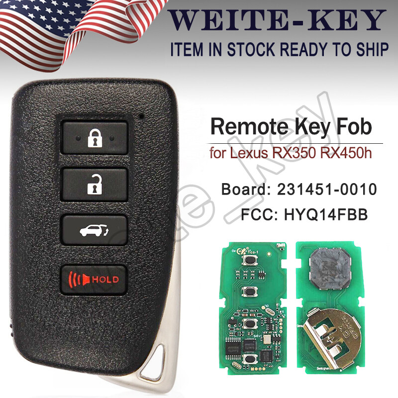 UNLOCKED FOR 2016-2020 LEXUS RX350 RX450h SMART KEY KEYLESS REMOTE FOB HYQ14FBB