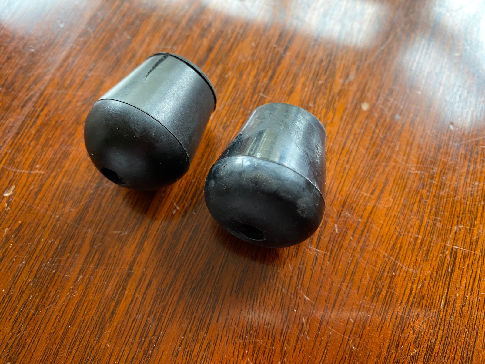 Pearl Bass Drums Parts - 1 x Leg Screw Rubber Foot/Lockring Export Etc & 1 Extra