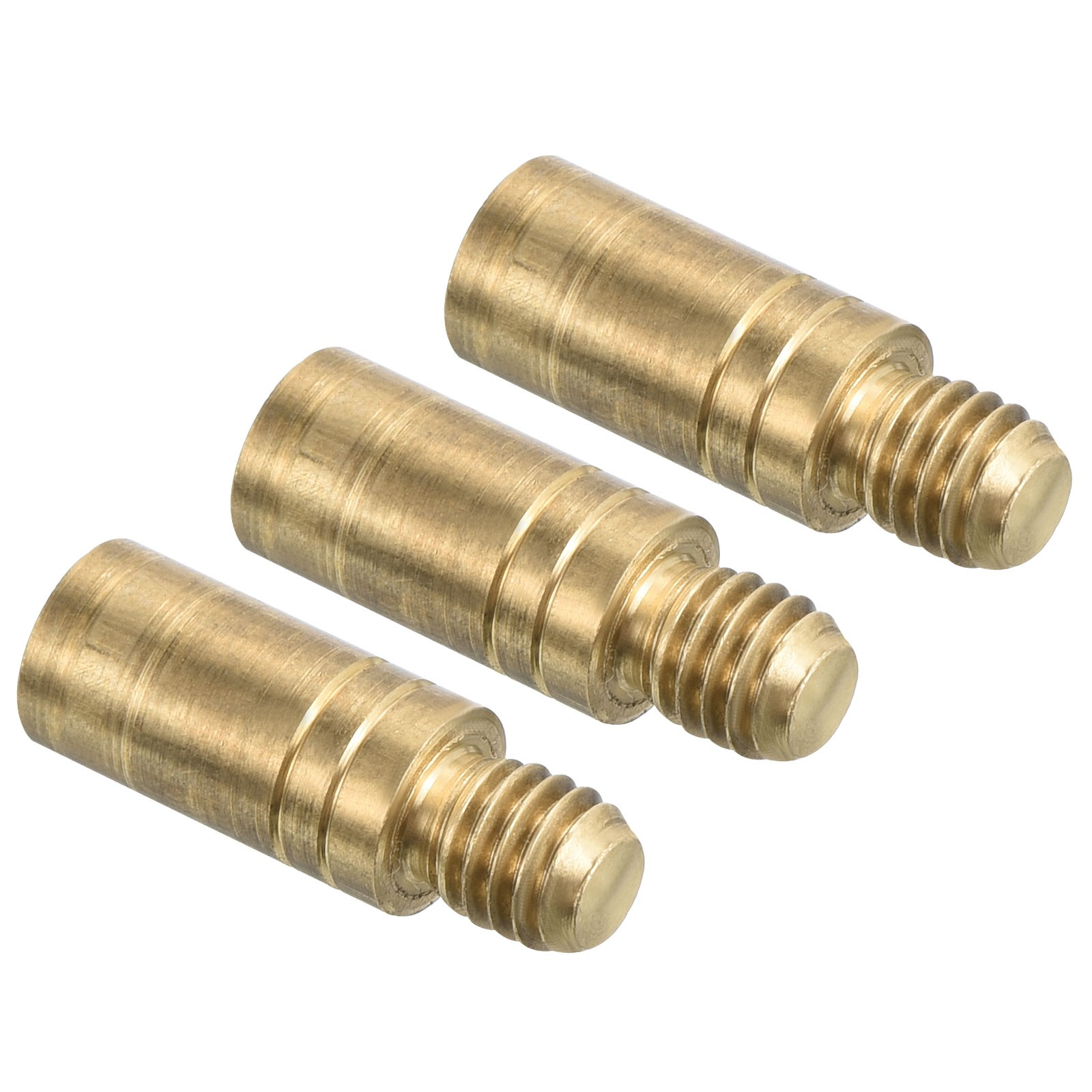 2.5g Copper Dart Weight Add Accentuator 3 Pcs 12mm Length 2BA Thread Gold