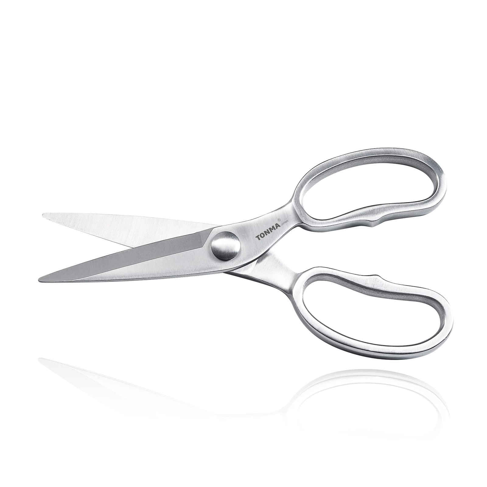 Best TONMA Kitchen Scissors All Purpose Made in Japan Full Metal Stainless Steel