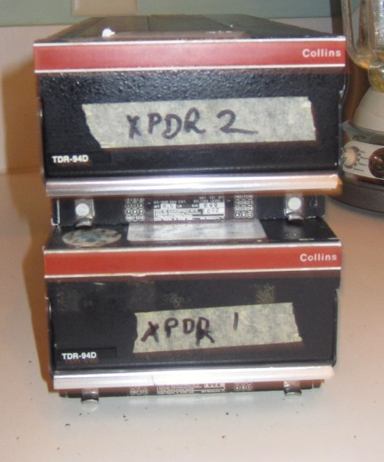 LOT OF 2 COLLINS TDR-94D P/N'S 622-9210-002 ATC TRANSPONDERS MODE S 1 PAIR