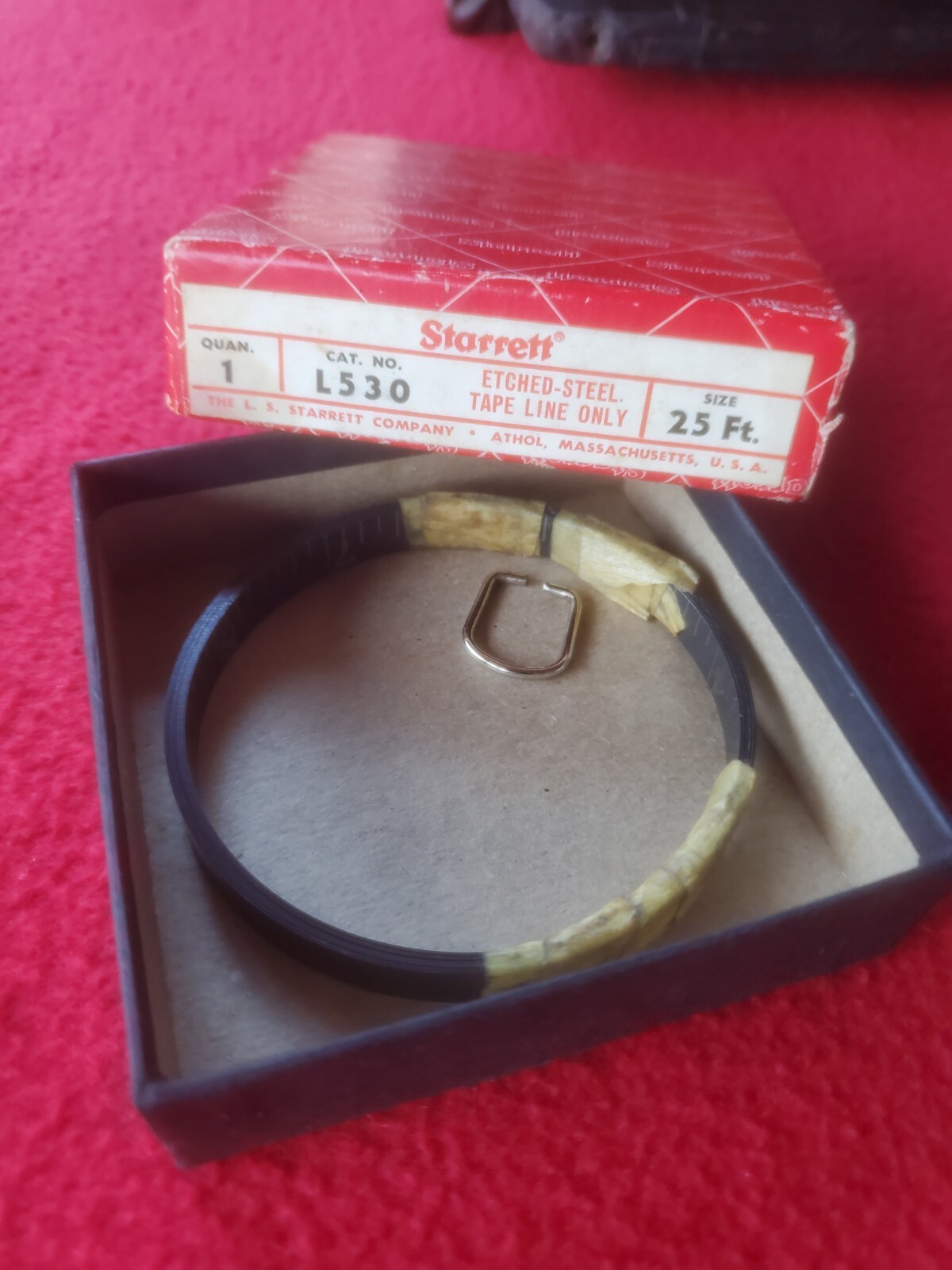 Starrett Steel Tape Replacement Line