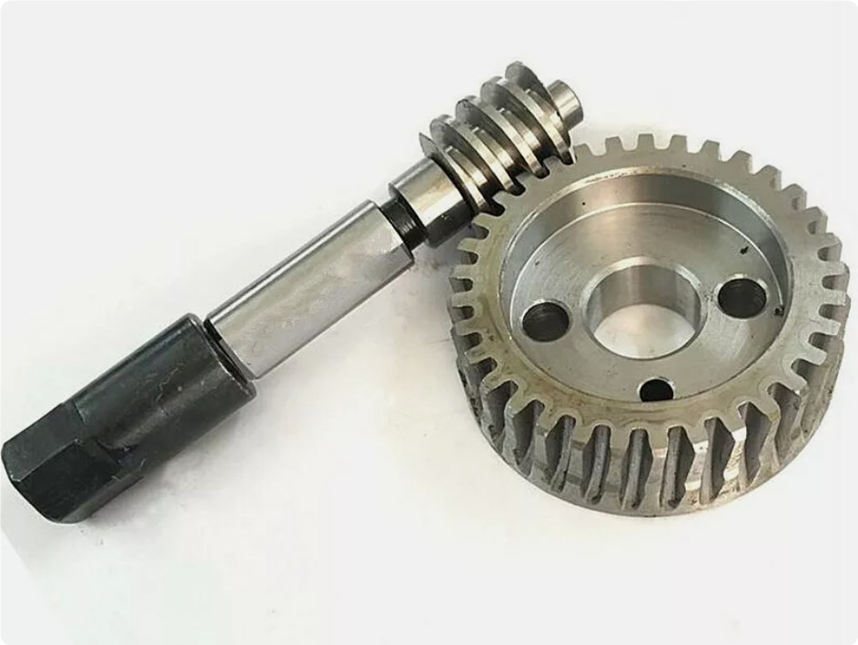 CNC Parts Mill Head Gear Tilt Turbine Adjust Worm For Bridgeport Milling Machine