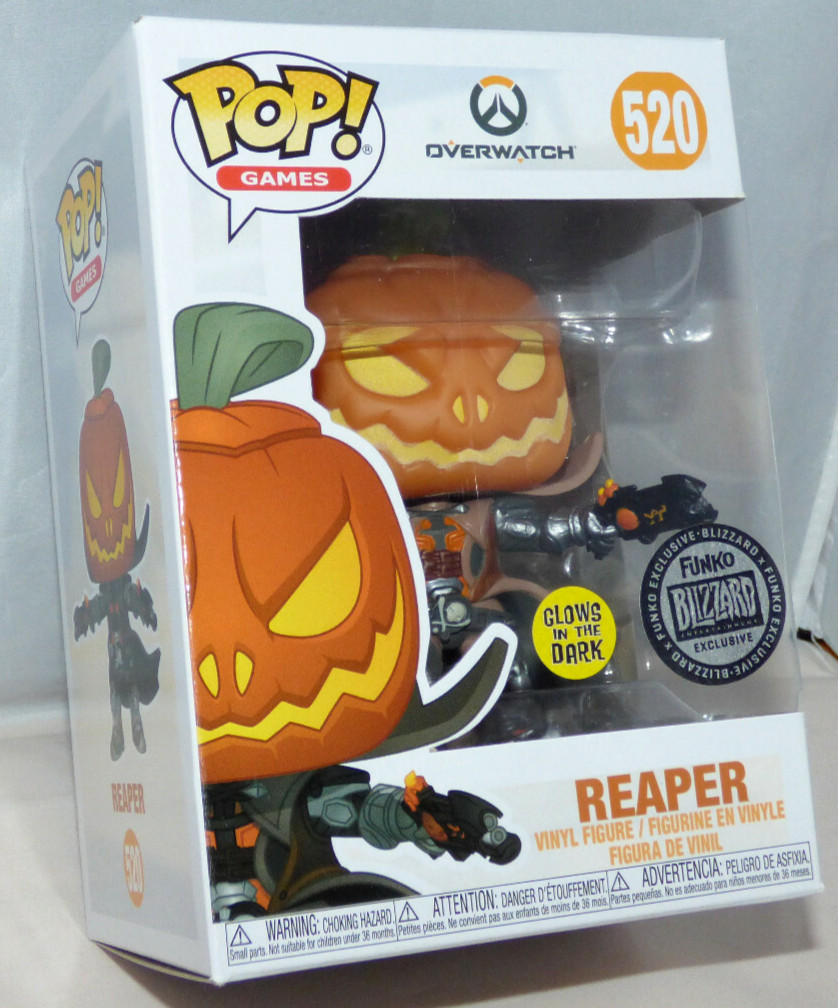 Funko Pop! Vinyl Figure - Games #520 - Reaper [Pumpkin] - Blizzard Exclusive