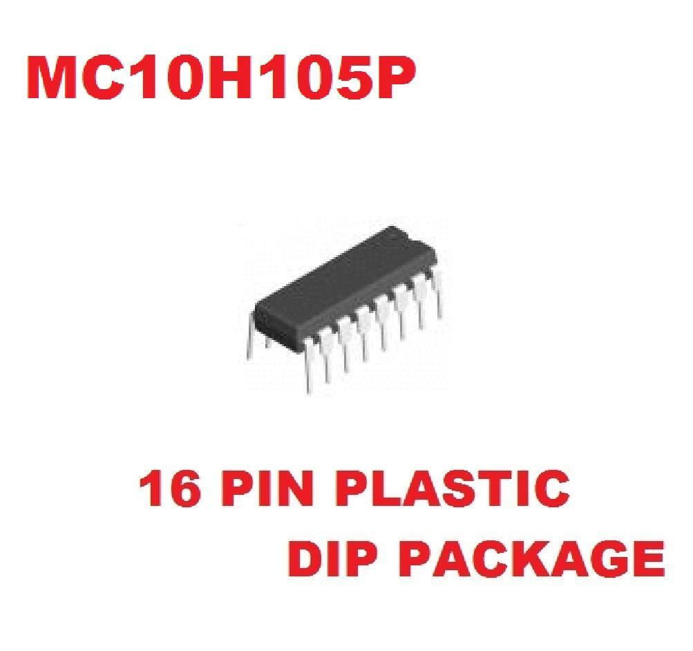 MOTORALA MC10H105P 10H105 IC GATE OR/ NOR 3-INPUT ( Qty 5 ) *** NEW ***