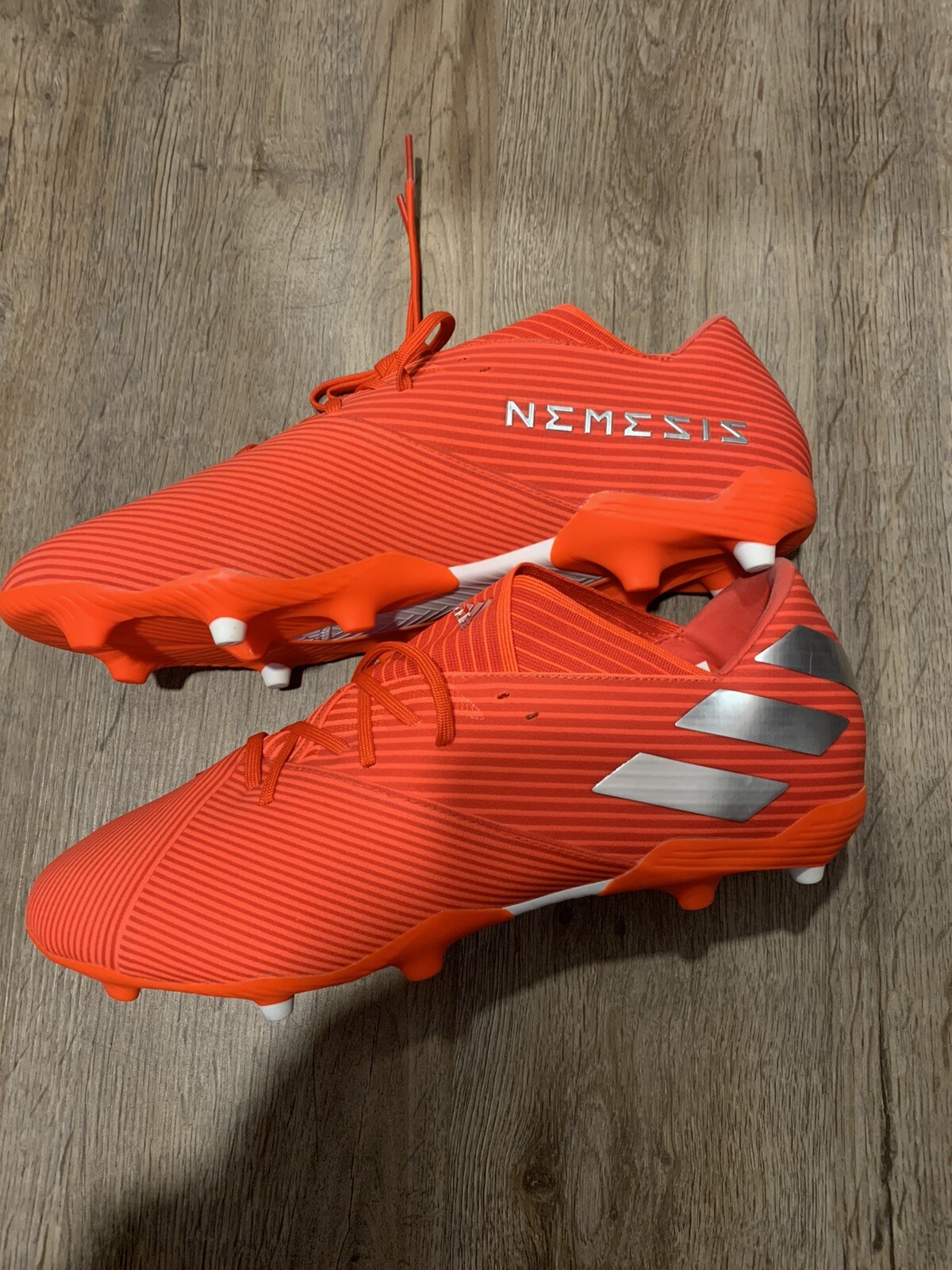 adidas Nemeziz 19.2 FG Soccer Cleats Men's Active Red (F34385) SZ 12 US