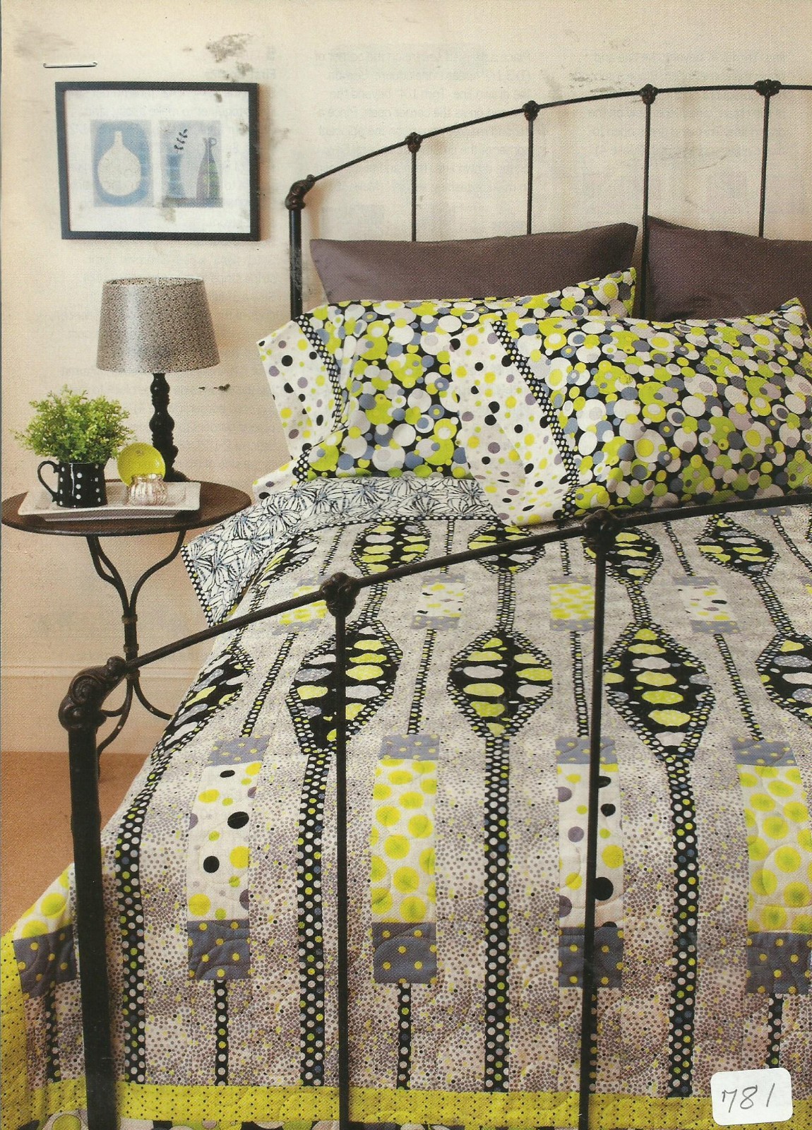 B0362  NIGHT LIGHTS QUILT PATTERN/INSTRUCTIONS