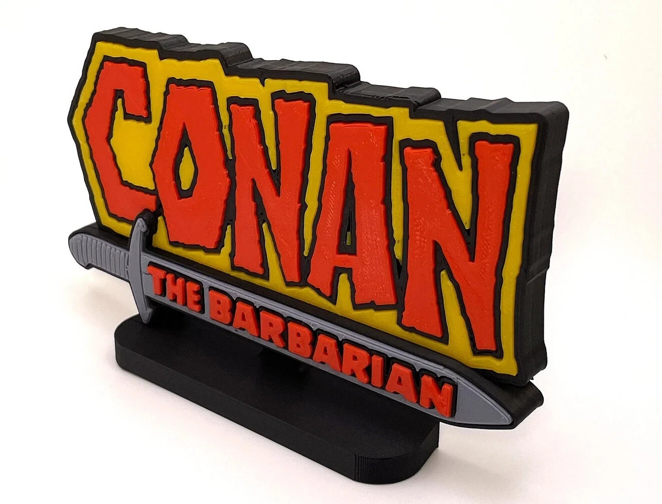 Conan the Barbarian 3D Printed Logo