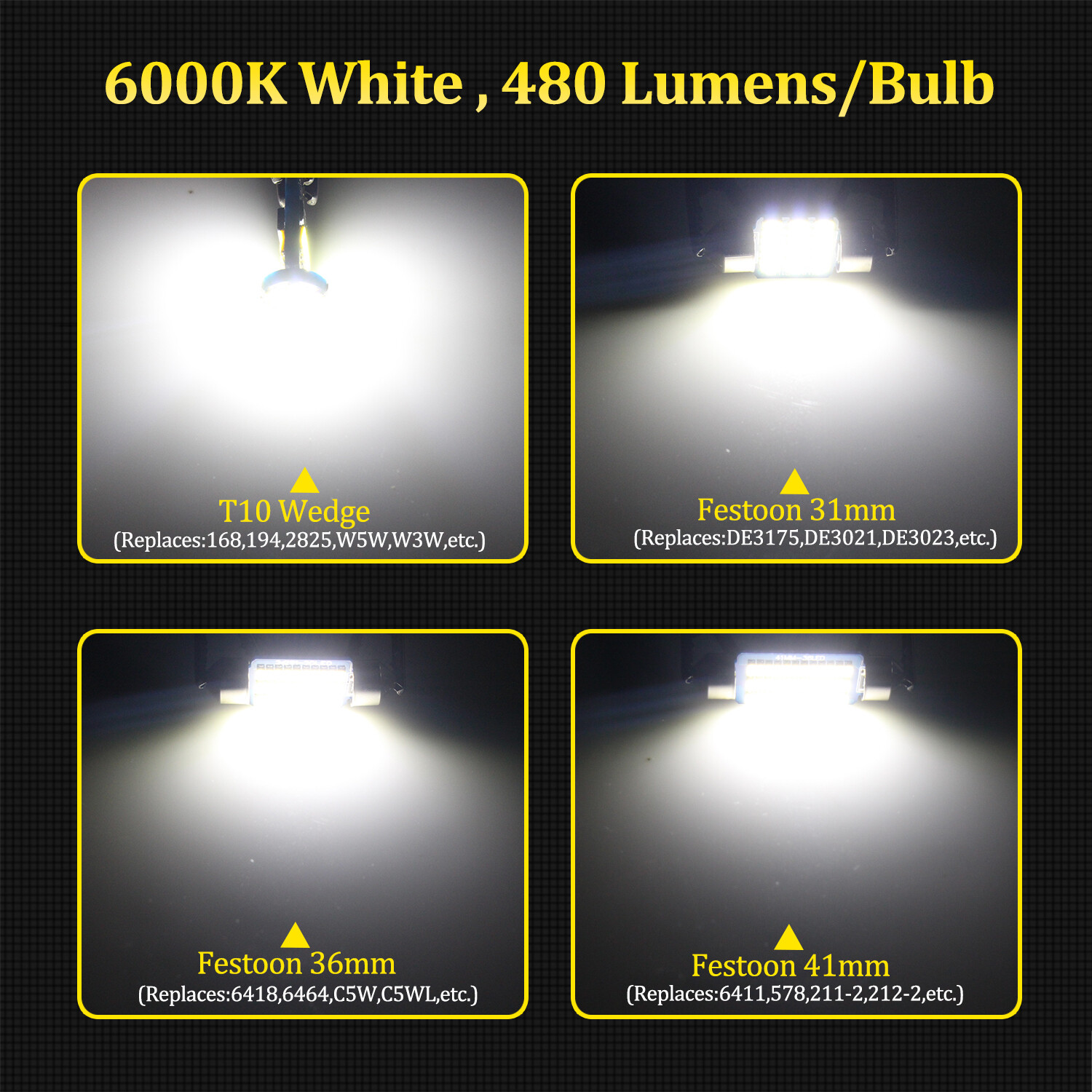 12 x White Interior LED Lights Bulbs Package For 2007 - 2011 Dodge Nitro +TOOL