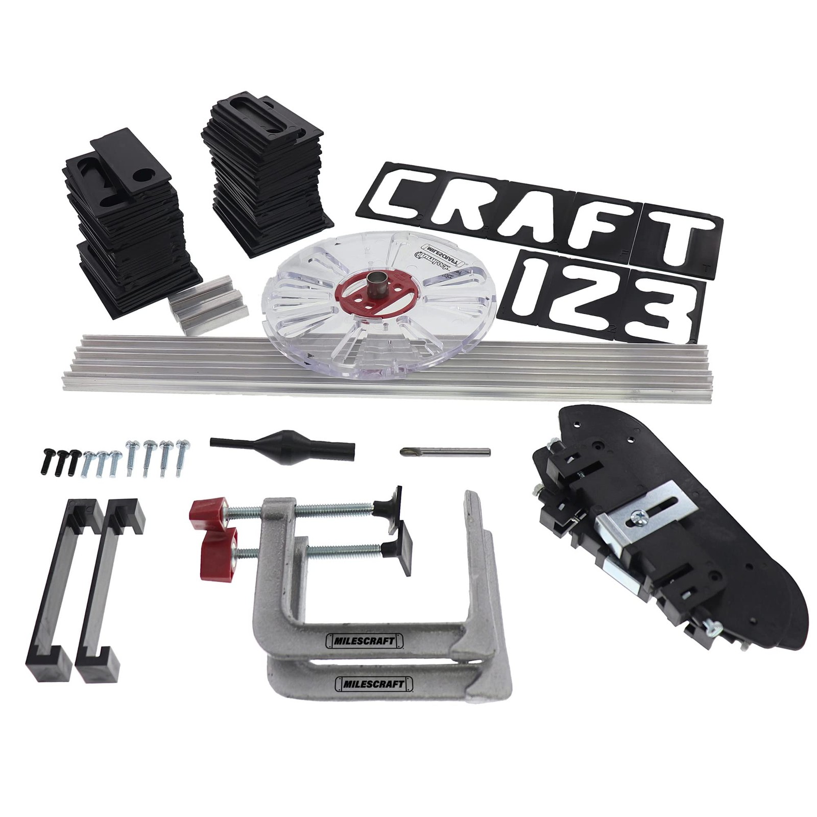Milescraft SignCrafter Router Template Stencil for Wooden Sign Making