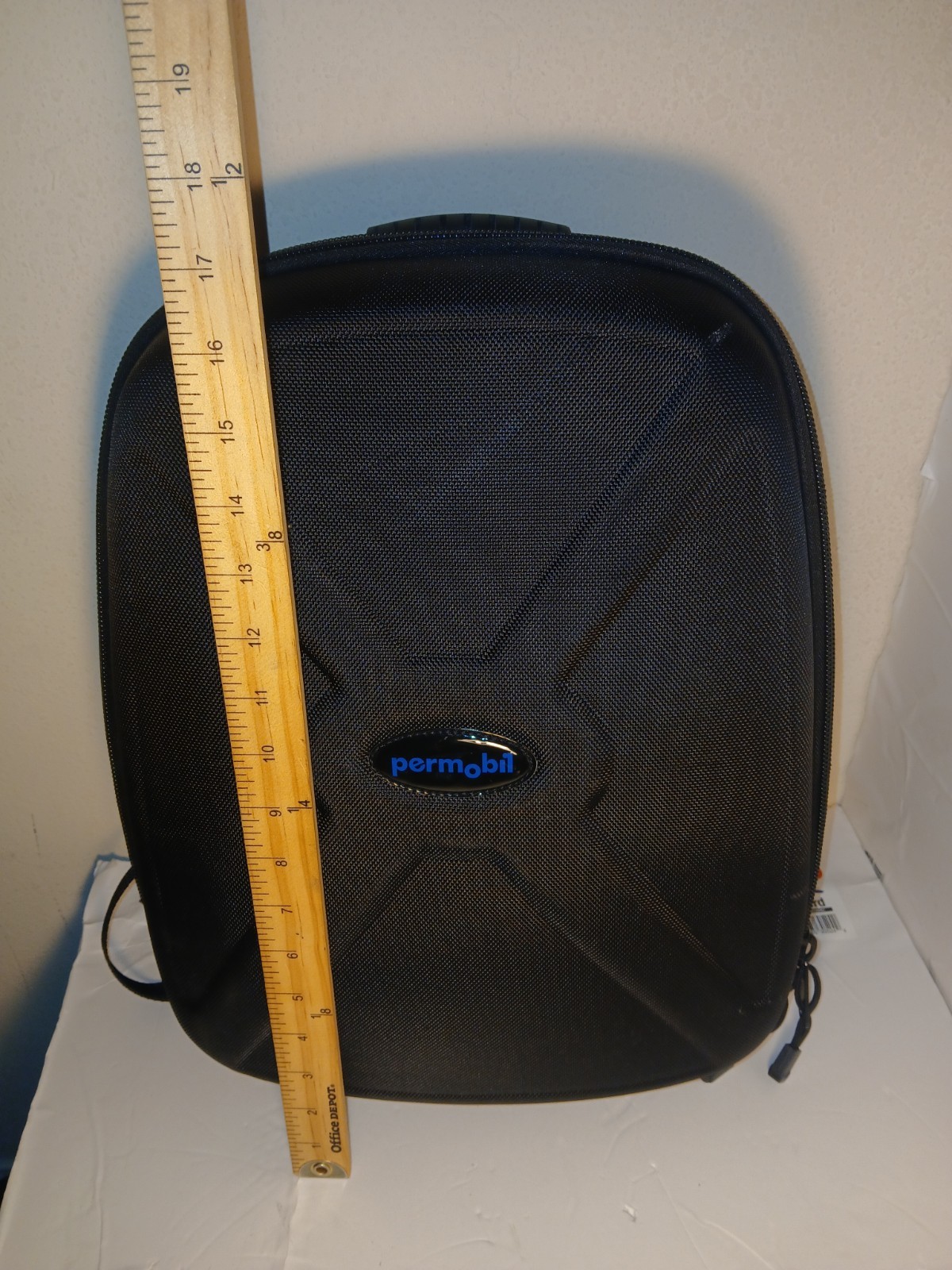 Permobil Black Hardshell Backpack