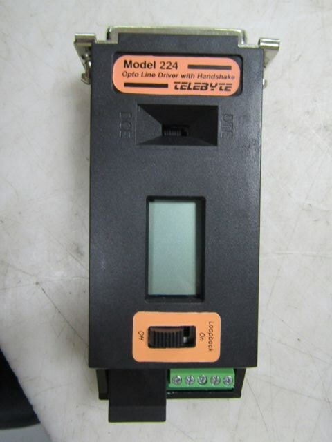 💥NEW TELEBYTE LINE DRIVER WITH CONTROL SIGNALS AND LCD DISPLAY 224F
