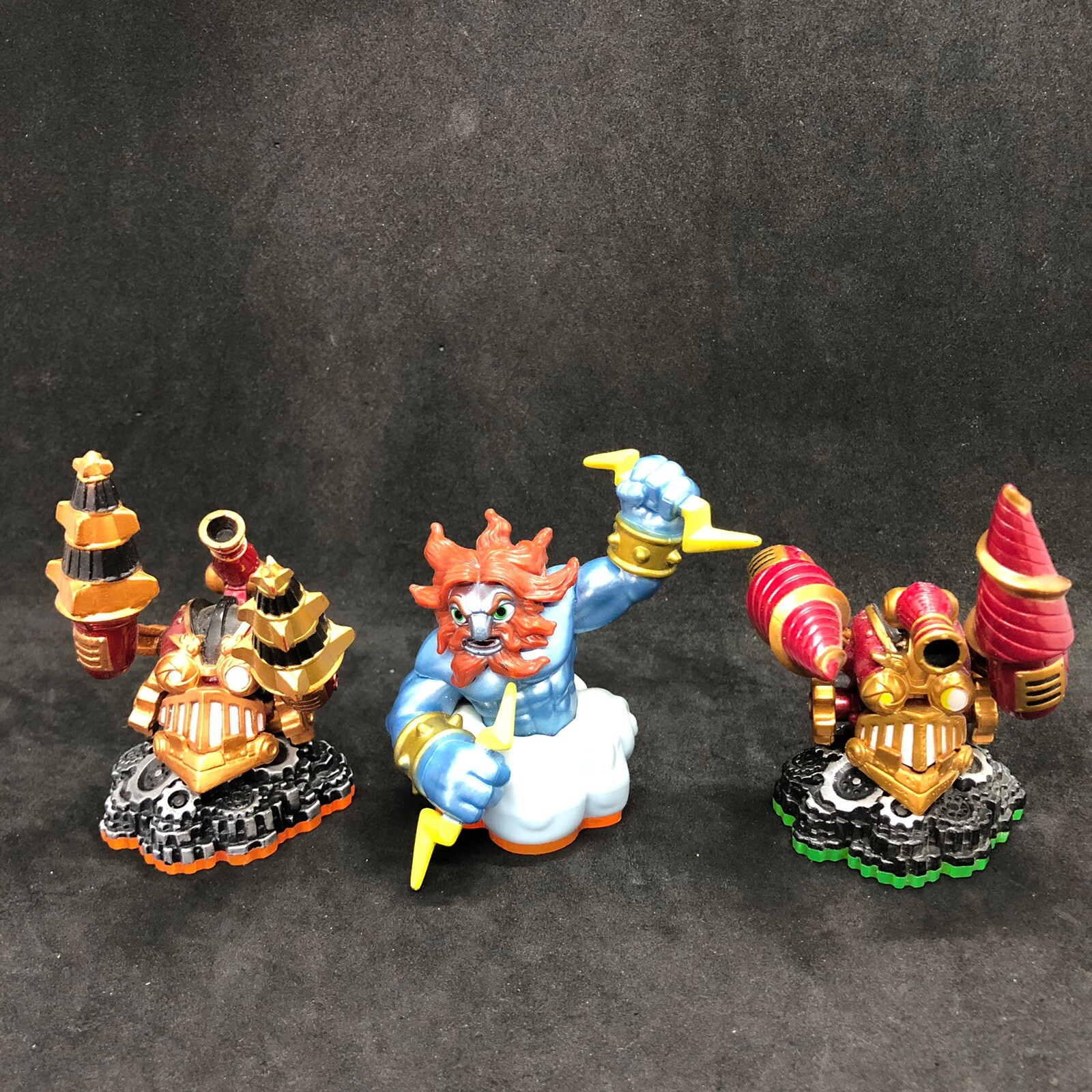 3 Skylanders Spyros Adventure Drill Sergeant Giants Drill Sergeant Lightning Rod