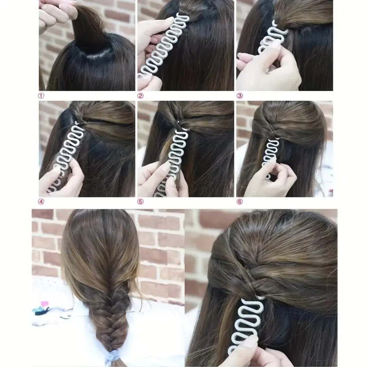 Effortless Hair Styling With Hair Twist Styling Bun Maker Braider Roller Hook Fo