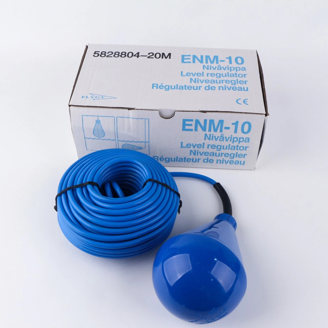 1PCS NEW FLYGT ENM-10 20M 5828804-20M Blue bulb type level switch