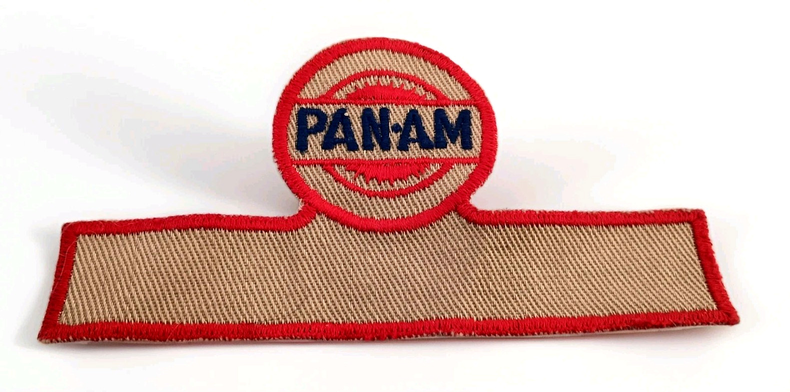 1950s Pan-Am American Oil Company Standard Cloth Hat or Jacket Patch New NOS