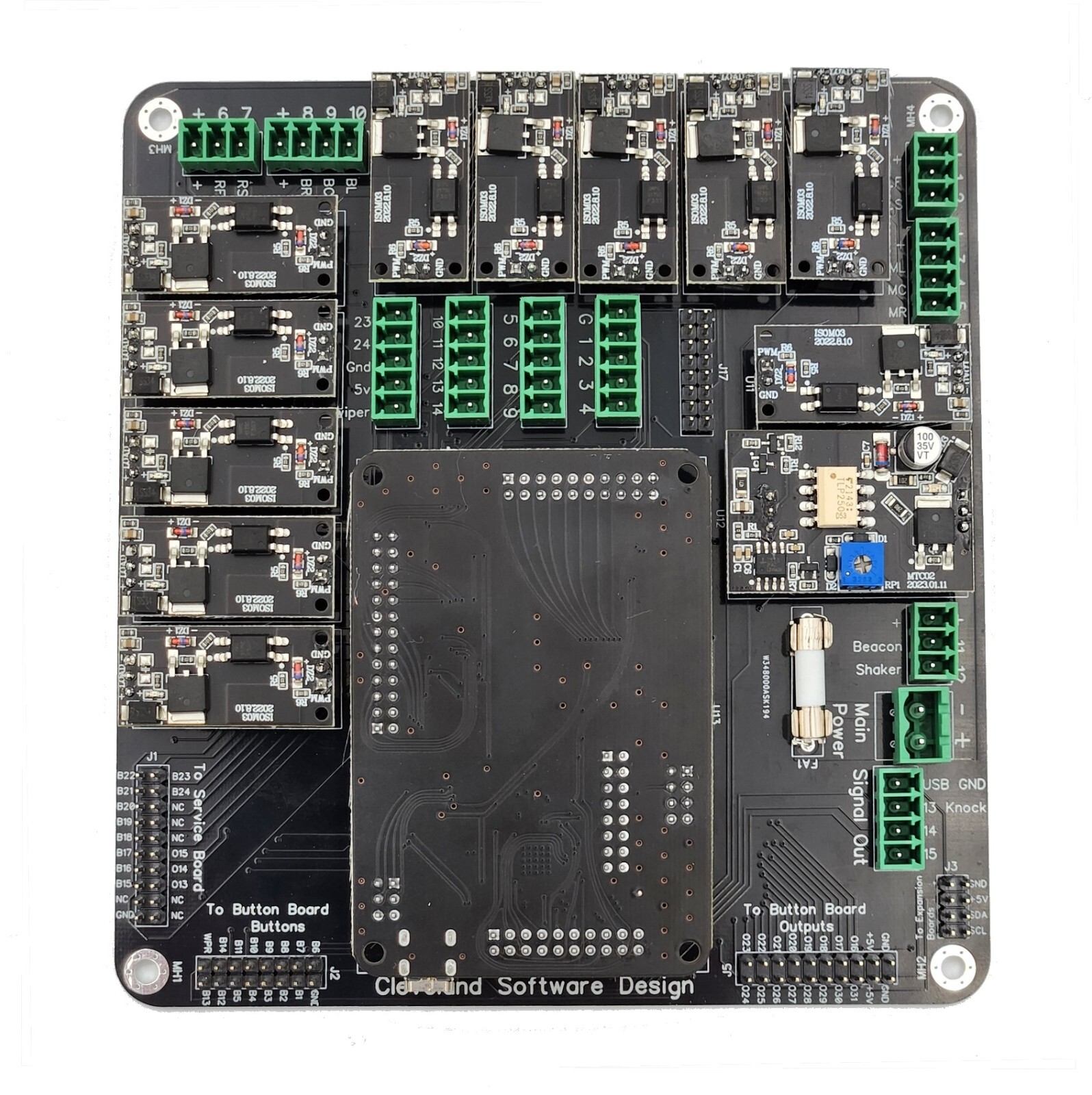 PinOne Main Virtual Pinball Connection Board