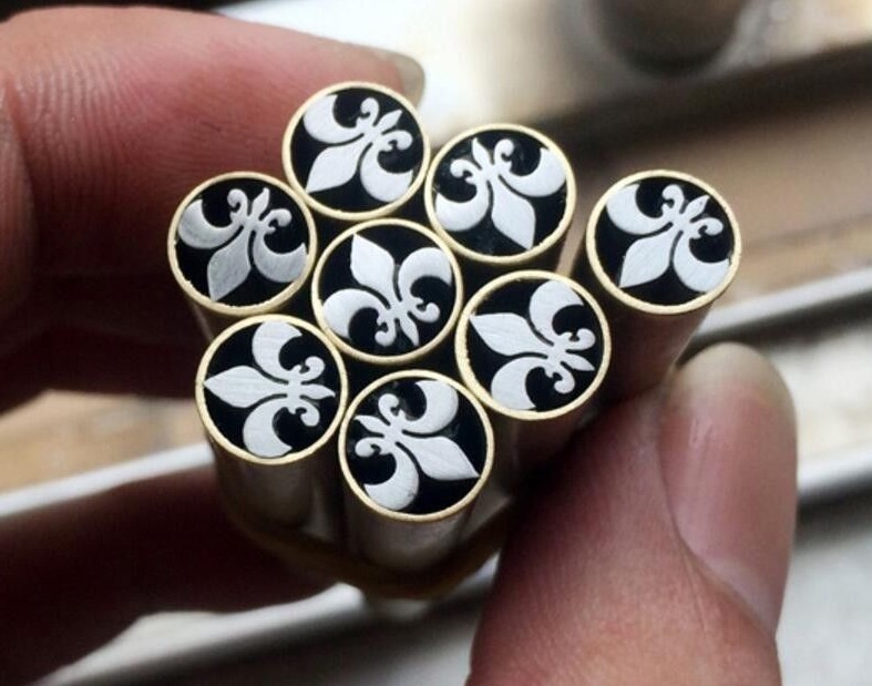 Mosaic PIN Rivets Knife Handle Pins 8mm Diameter 45mm Length Brass Tube
