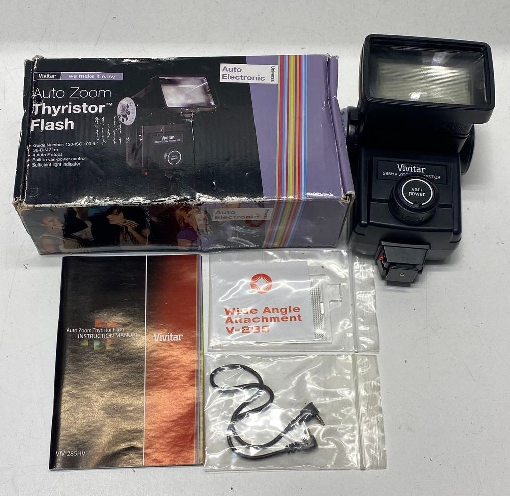 Lot of 15 Assorted Camera Flashes