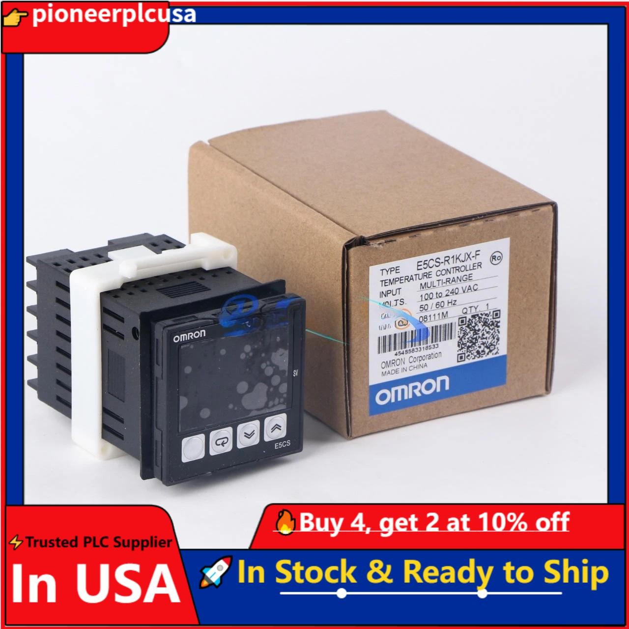 New In Box OMRON E5CS-R1KJX-F Temperature Controller