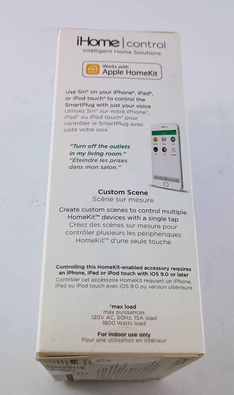 iHome iSP6WC Wifi Smartplug Home for iOS or Android