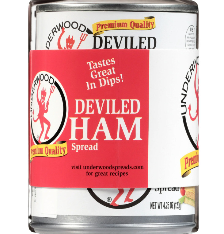 (2 pack) Underwood Deviled Ham Spread, 4.25 oz, 4 Count Cans