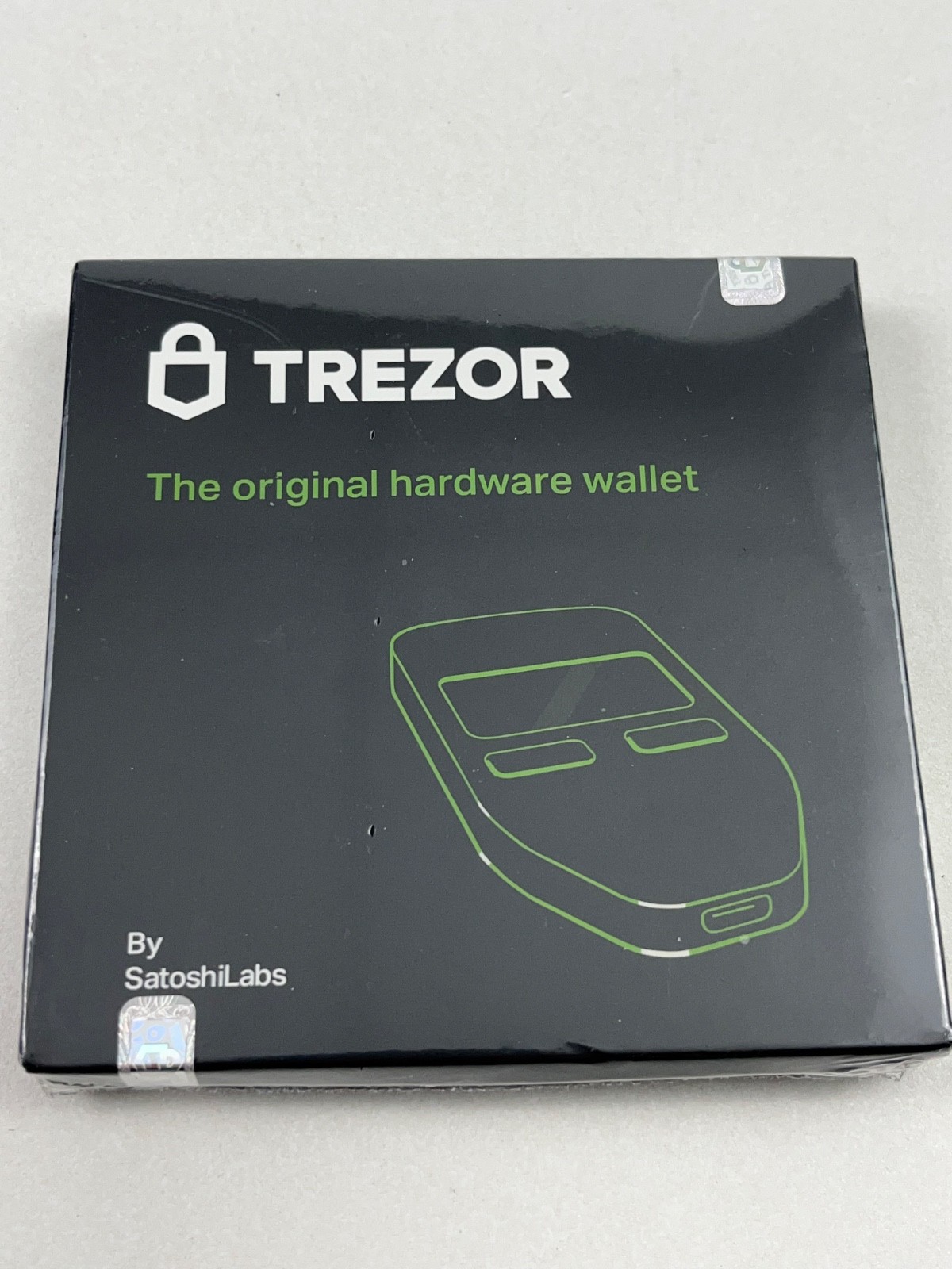 Trezor Hardware Wallet  Crypto Wallet FACTORY SEALED Brand NEW Original , Black