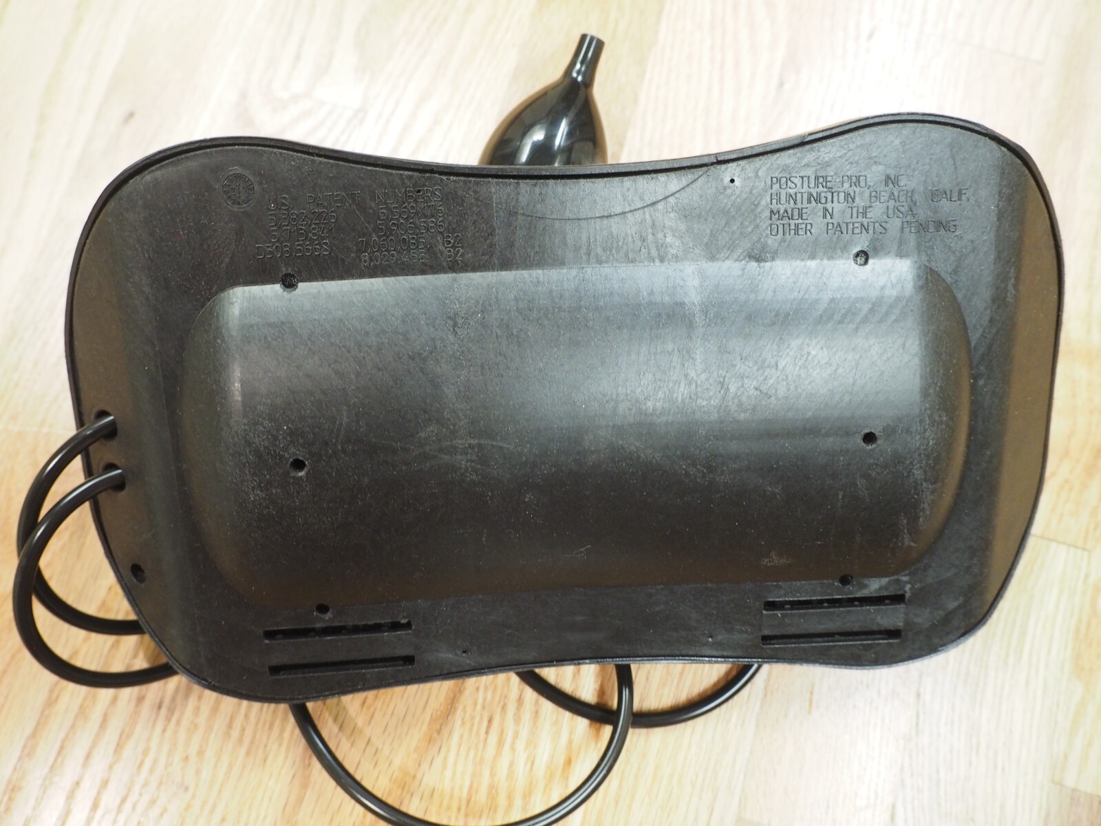 Posture Pump Disc Hydrator Elliptical Back Rocker Back Model 2000 Black