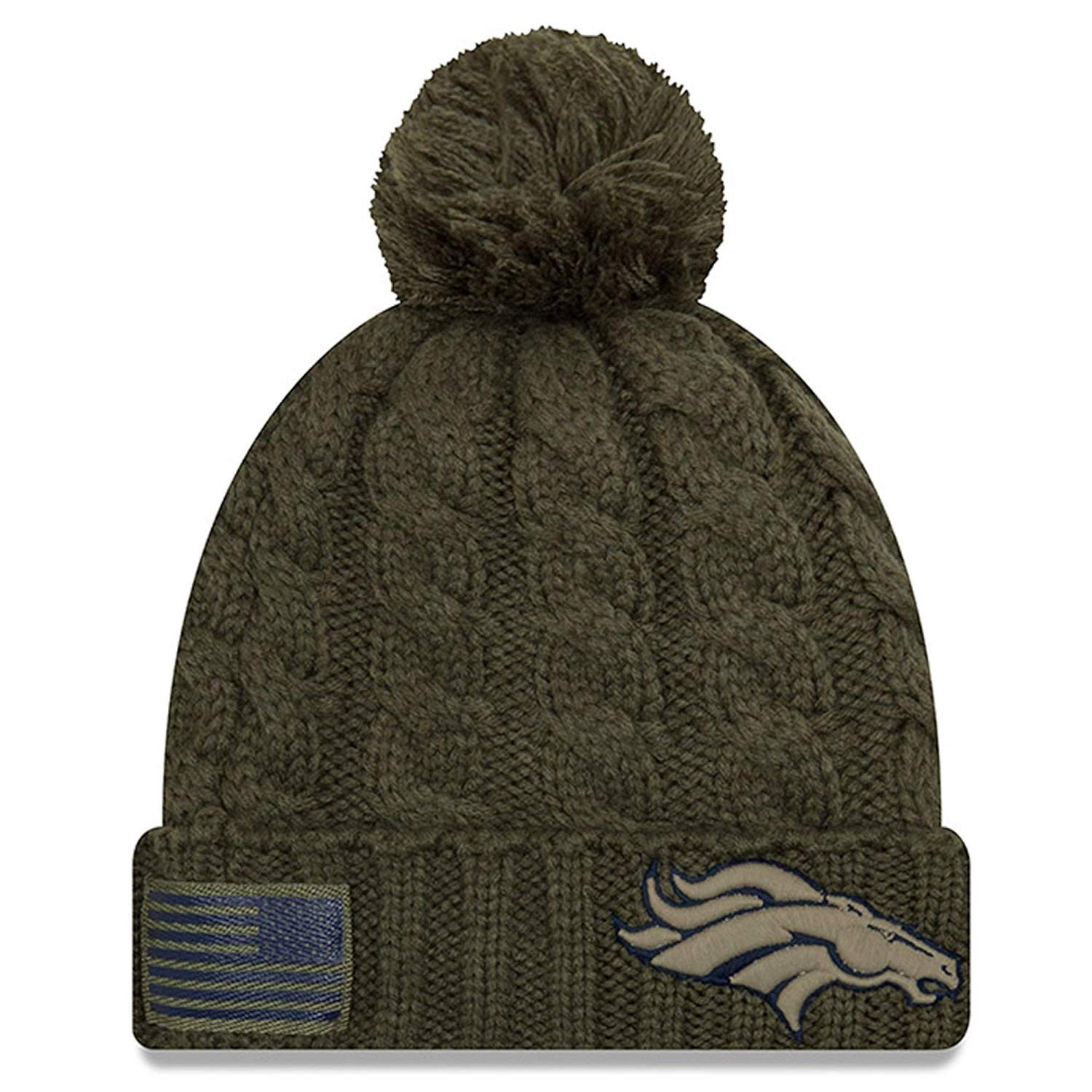 RARE 100% Authentic NWT New Era NFL WOMEN Salute To Service Sport Knit Beanie