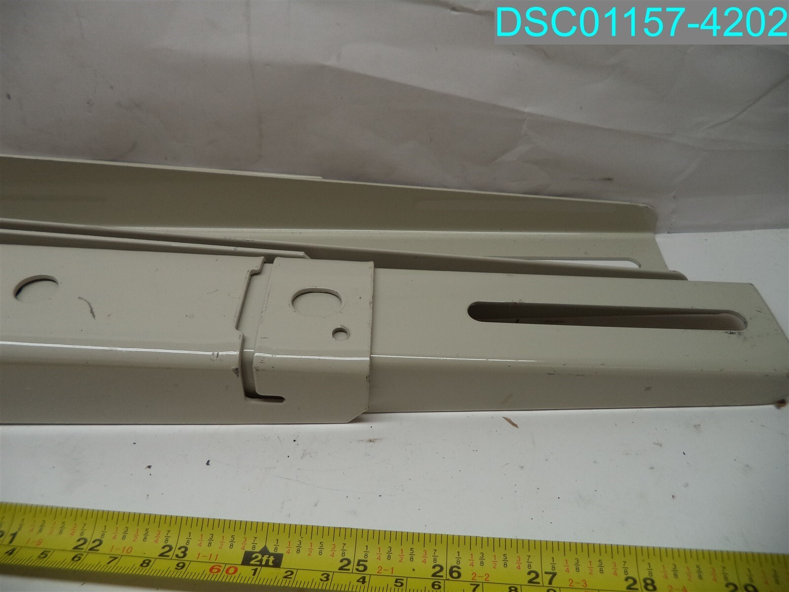 QTY=2: 18" x 22" Folding Shelf Bracket Cream