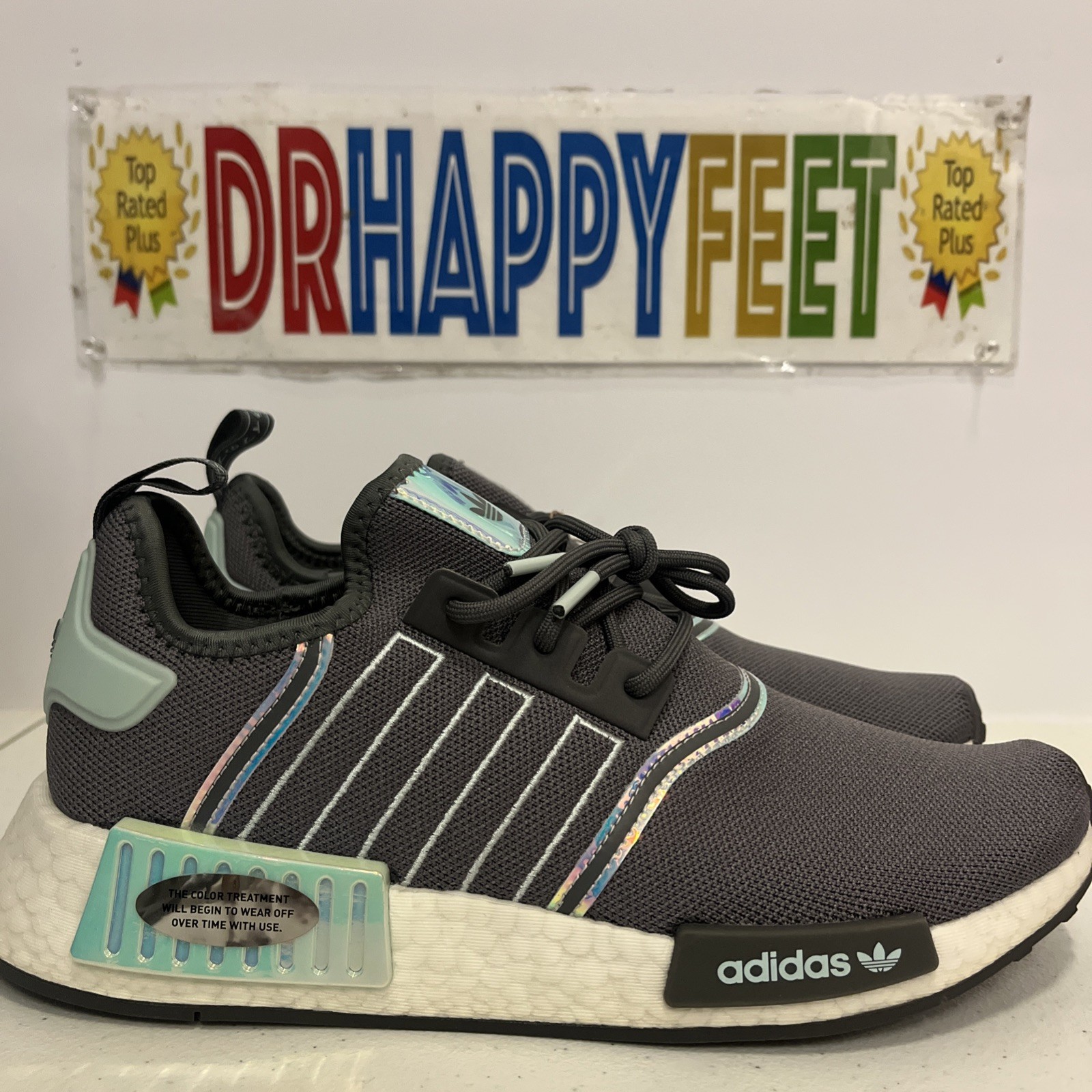 Adidas Originals NMD_R1 Women's Casual Shoes Gray GW9472 New