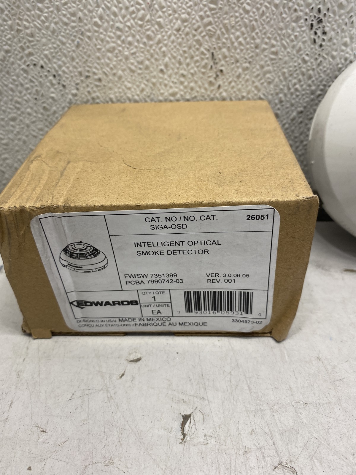 Edwards SIGA-OSD Smoke Detector