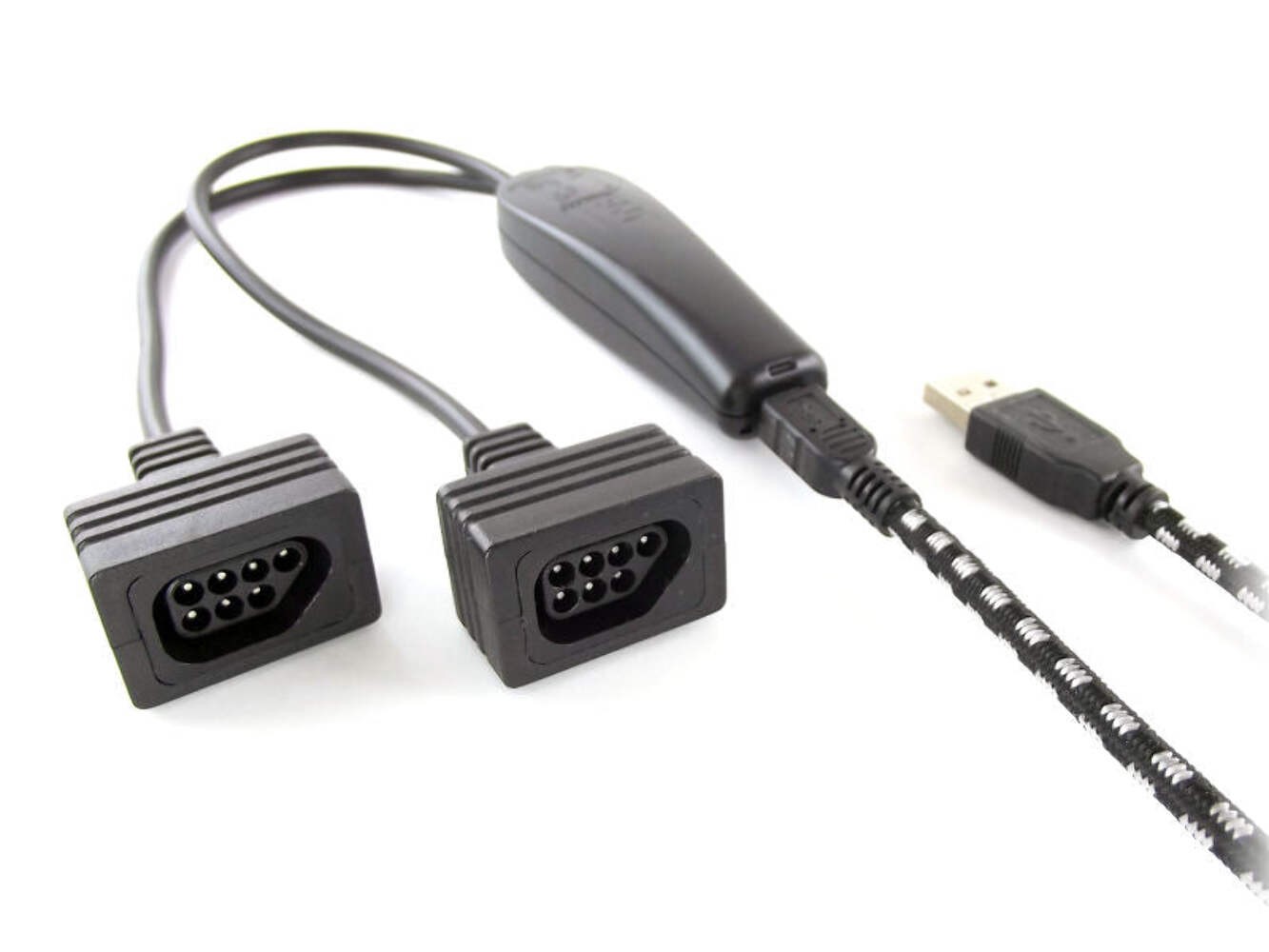 Dual NES (Nintendo Entertainment System) Controller to USB Adapter - V2 - 2 Play