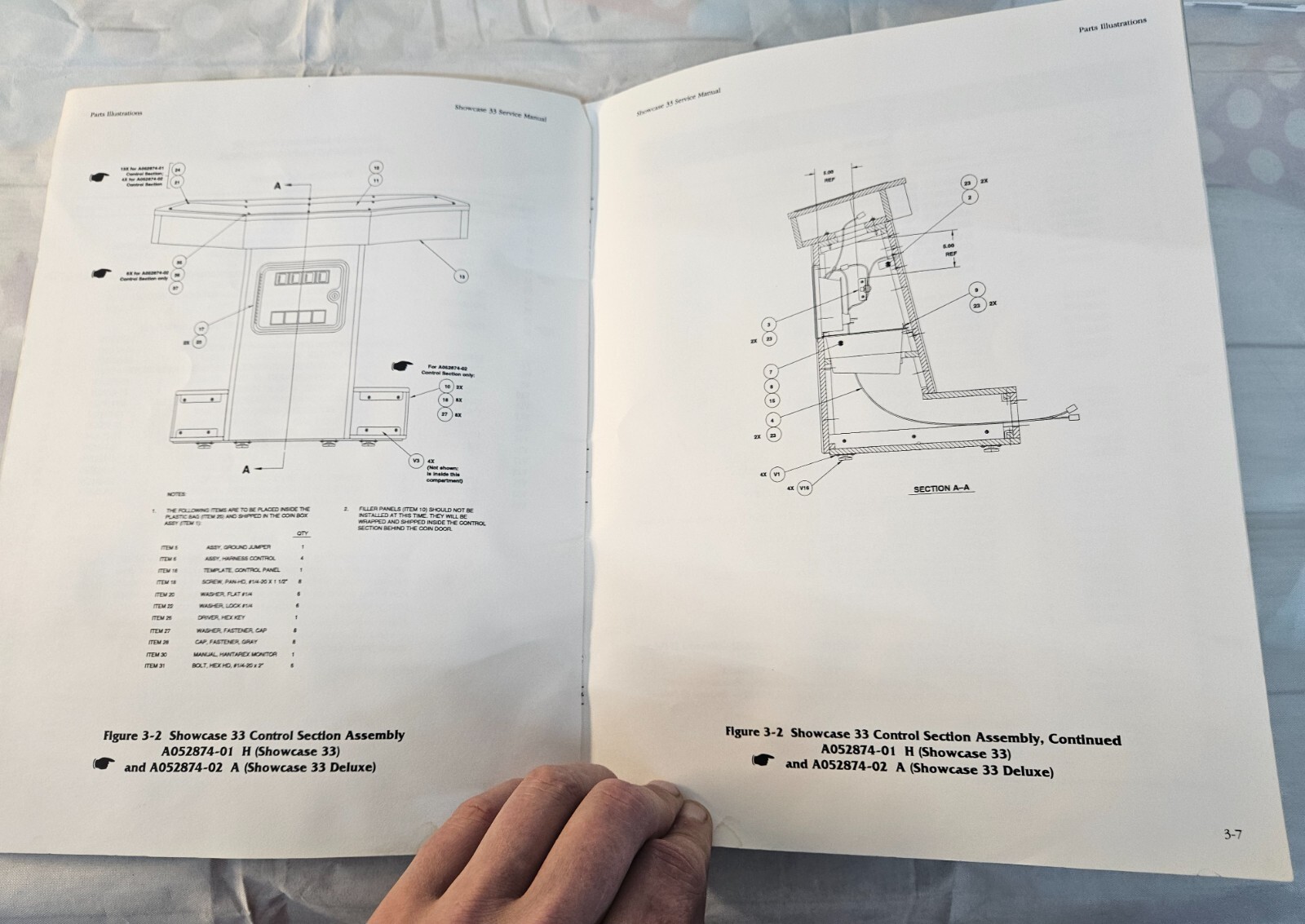 Atari SHOWCASE 33 Arcade Service Manual