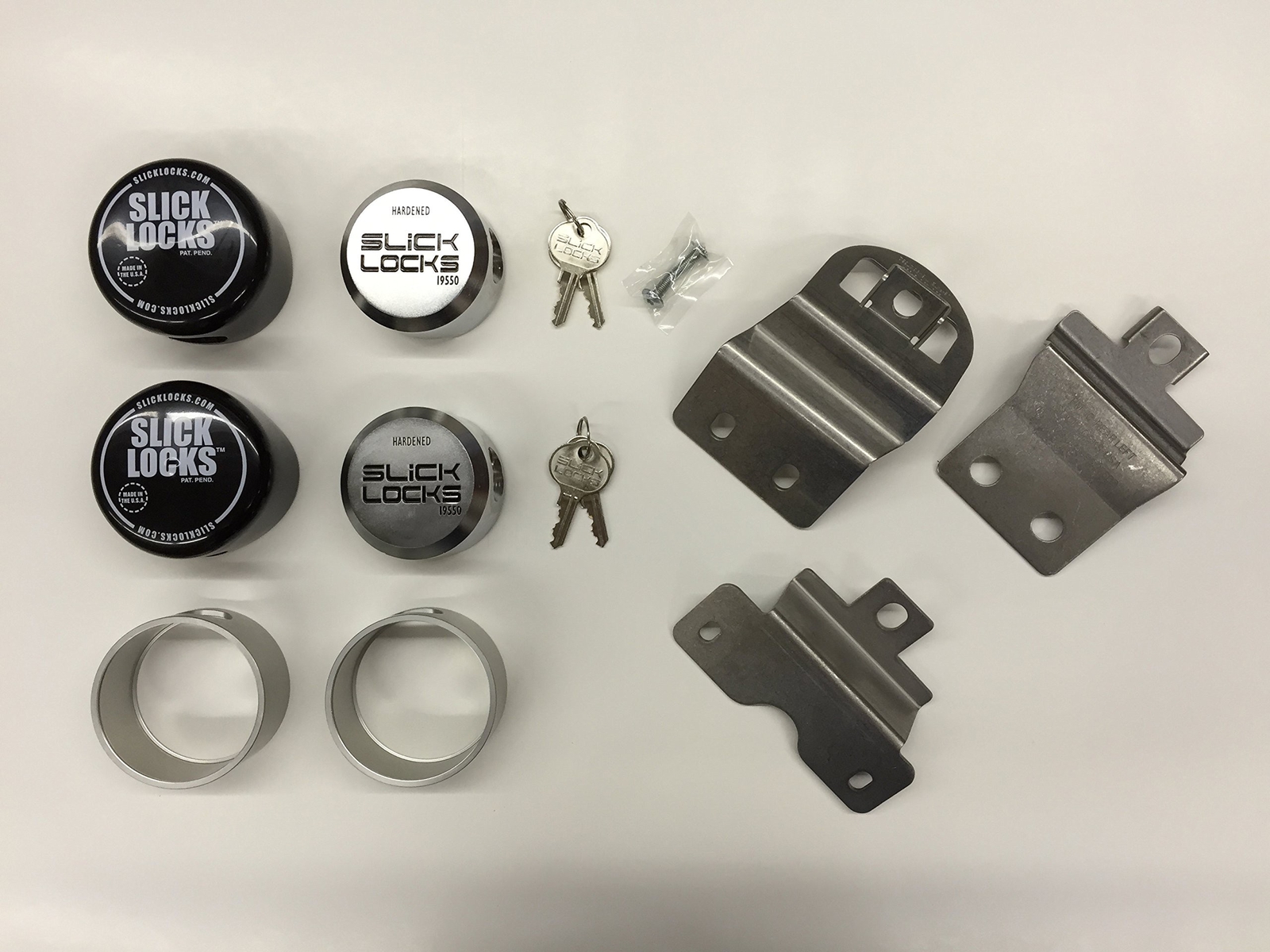 Slick Locks PM-FVK-SLIDE-TK Ram ProMaster Door Lock Kit (2014–2026) Single Slide
