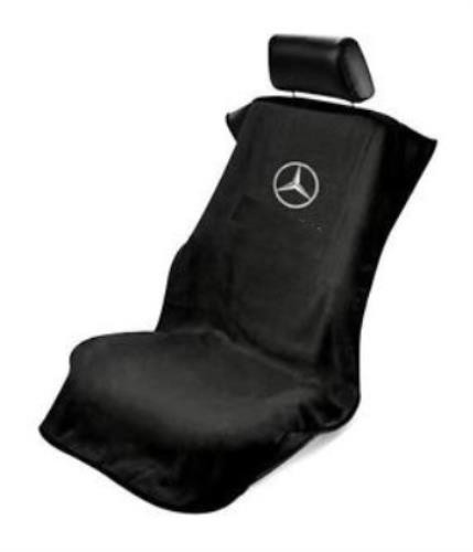 1pc Seat Armour Benz Car Seat Cover - Black